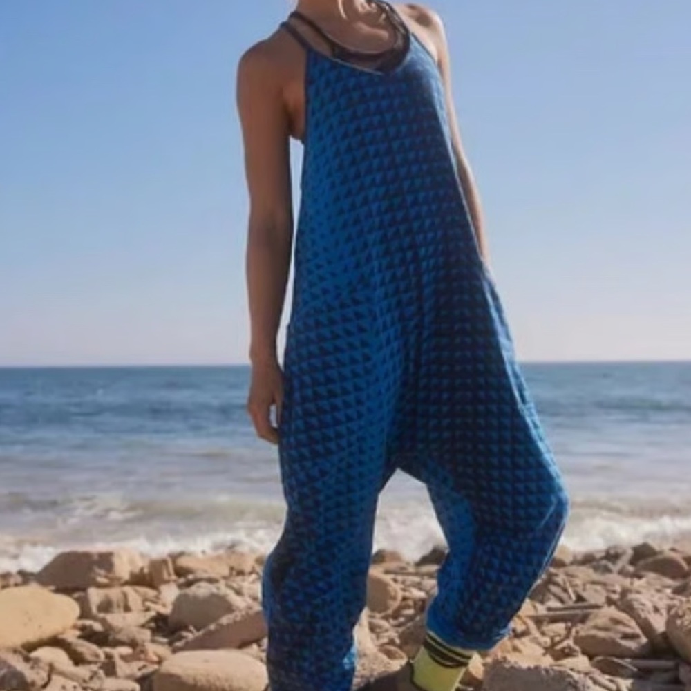 Free People Movement Hot Shot Printed Onesie | Small